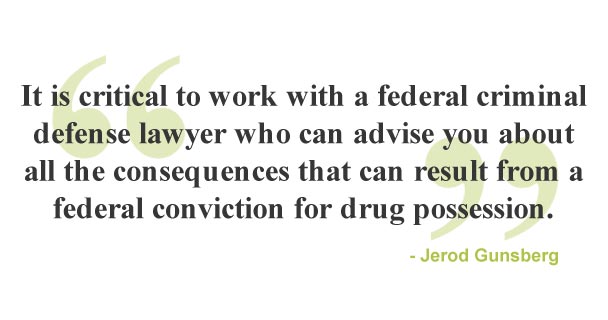 A quote about federal criminal defense lawyers at the Law Offices of Jerod Gunsberg in Los Angeles, CA